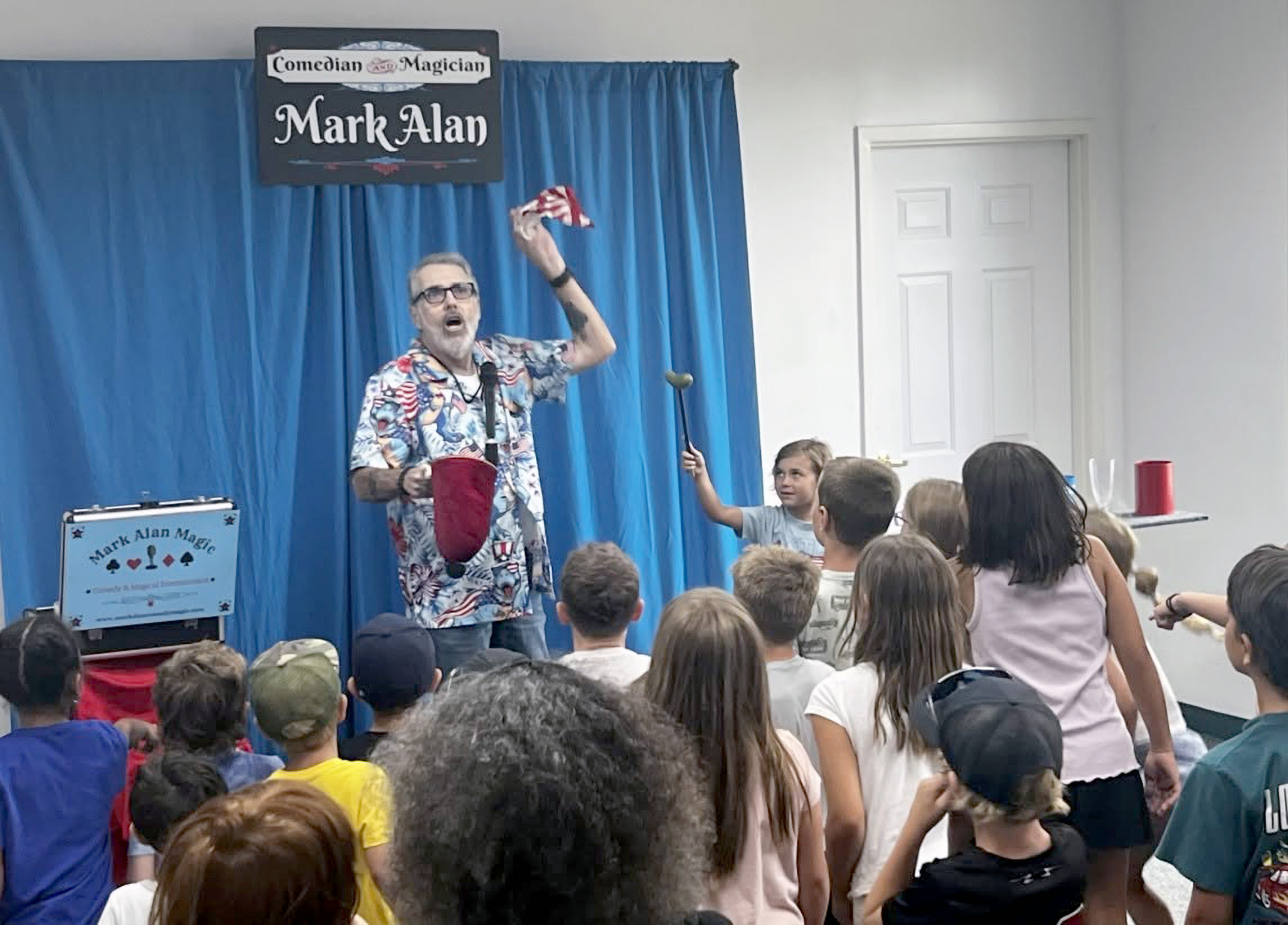 Comedian and magician Mark Alan performs at the Hilliard Branch Library June 10. He will perform at the Bryceville Branch Thursday at 2 p.m. and the County Building on Mickler Street in Callahan at 2 p.m. July 20. 