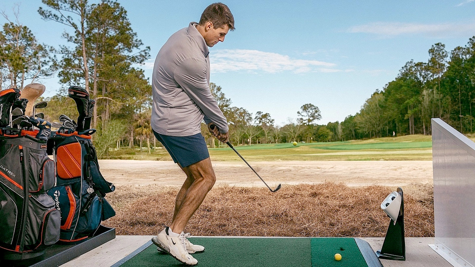 Fourteen automated tees are available at Pine Royale in Callahan. Submitted