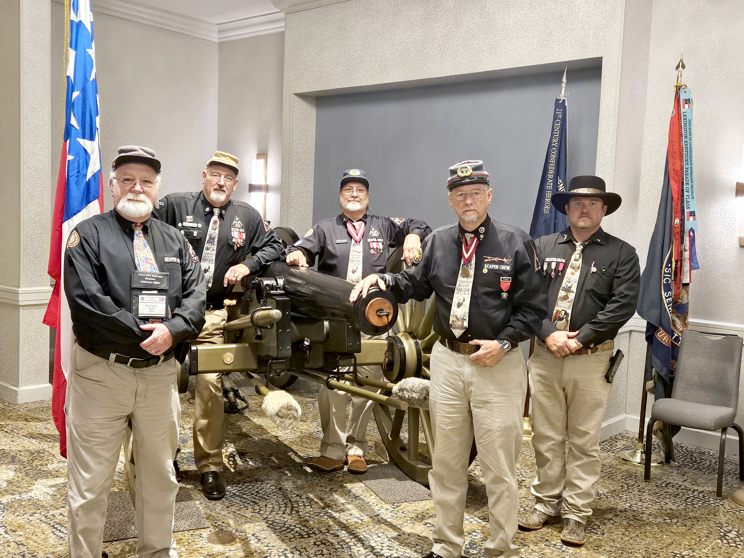 The 131st annual reunion of the Sons of Confederate Veterans was held July 15-18 at the Marriott Griffin Gate Resort in Lexington, Kentucky. 