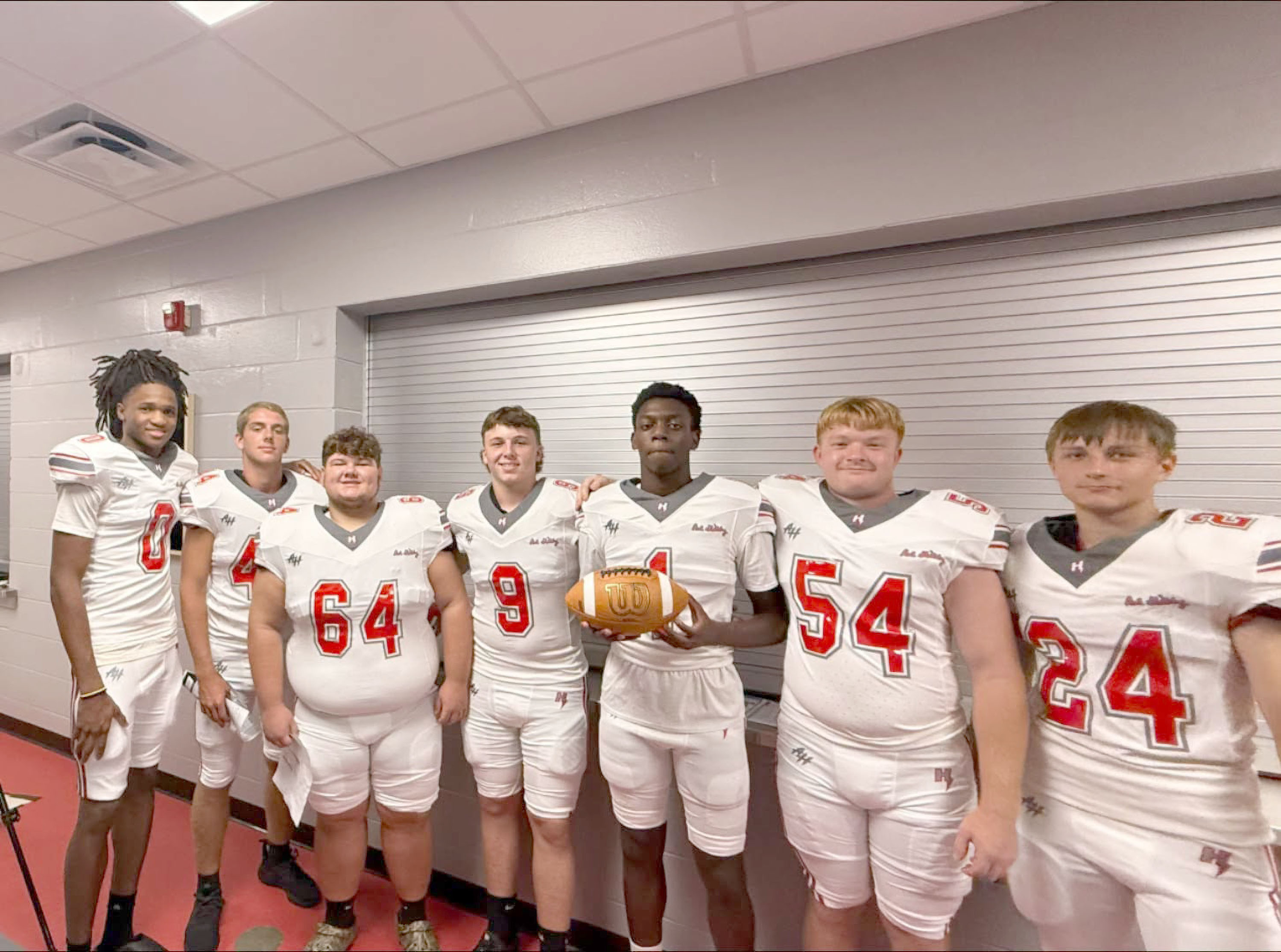 The Hilliard Flashes are prepared for their first game Friday. They will travel to All Saints Academy in Winter Haven. Photo courtesy of Pride of Hilliard Football Club
