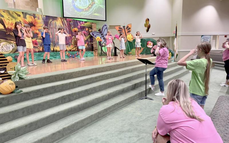 Vacation Bible School season is in full swing. West Church in Hilliard held its VBX Color Reveal June 2-4 and First Baptist Church Hilliard magnified the Word June 1-5.