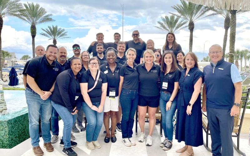 Members of Leadership Nassau Class 24 celebrate their completion of the program. Applications for Class 25 can be obtained by visiting www.NassauCountyFLChamber.com through June 27. Submitted
