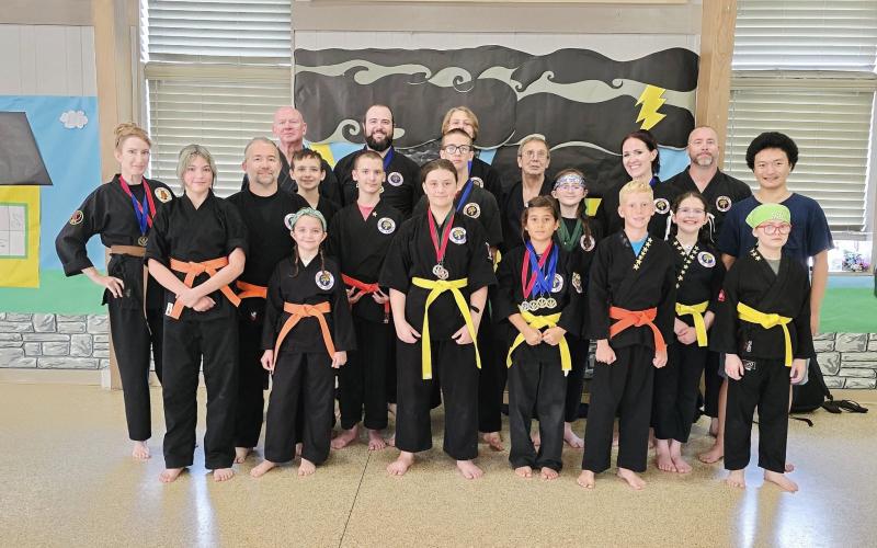 Coppen’s Karate UHK participates in the Christian Black Belt Association Southeast Regional Fundraising Training and Tournament June 14 at Callahan Methodist Church.