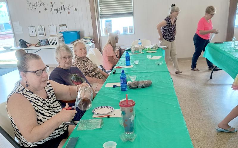 Every Monday from 1-3 p.m., crafters of all skill levels are welcome to join the Crafty Christians as they meet inside the fellowship hall of Callahan Methodist Church.