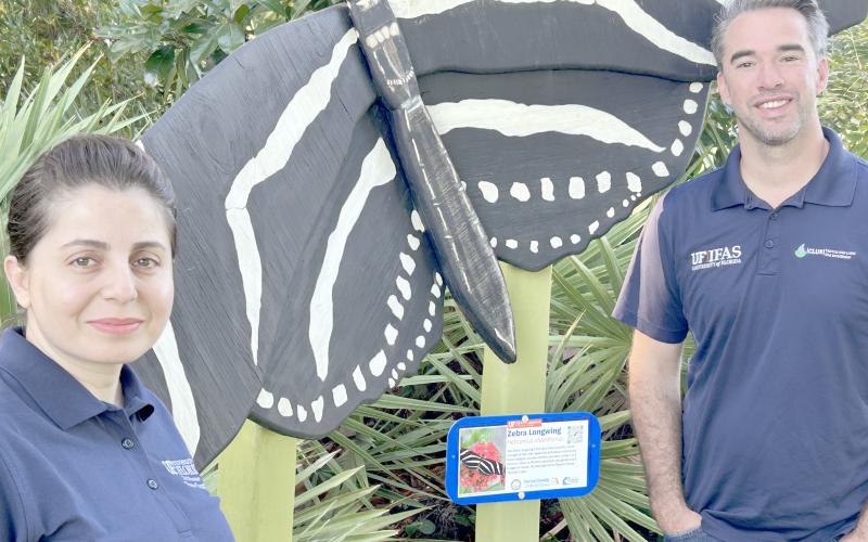 Taylor Clem, at right, serves as the Nassau County Extension director and commercial and community horticulture agent. Sedi Samiei, at left, is Nassau County’s residential horticulture agent and Master Gardener Volunteer coordinator. Submitted