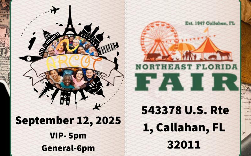 The event is at the Northeast Florida Fairgrounds Sept. 12.