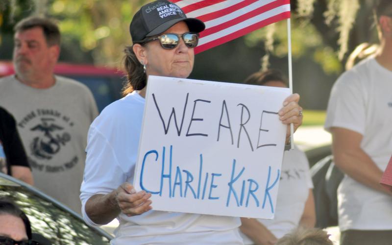 Several hundred people gathered to pray for Kirk’s family and the continuance of his mission to mobilize religious communities on conservative issues. Kirk was killed Sept. 10 at Utah Valley University.