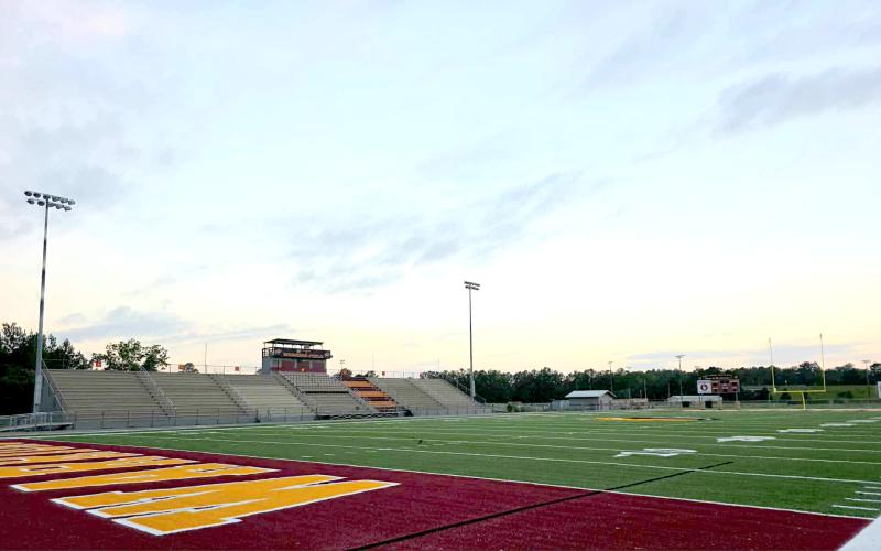 The West Nassau Warriors will play their first home game on their new turf field Friday night.