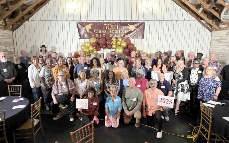 The West Nassau High School Class of 1975 held its 50th reunion Sept. 20 at 1881 Occasions in Hilliard.
