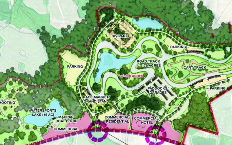 Racetrack coming to County Road 108