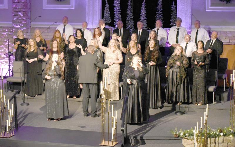 The Anchor Church worship team presents its “A Thrill of Hope” Christmas production Dec. 7. Photo courtesy of The Anchor Church