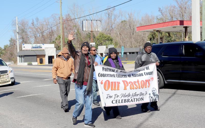 Citizens gather to remember the Rev. Dr. Martin Luther King, Jr. Jan. 19.