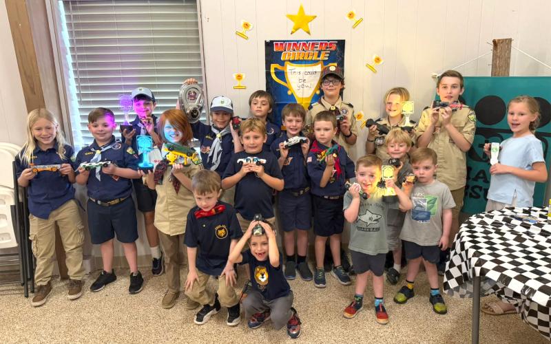 Cub Scout Pack 351 held its annual Pinewood Derby Races March 7 at Callahan Methodist Church.