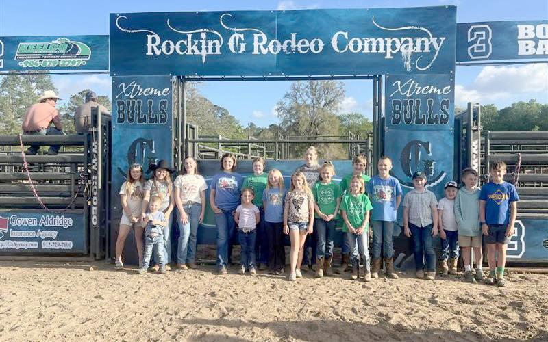 Nassau County 4-H partners with Rockin’ G Rodeo for fundraising and awareness. Youth spent the weekend learning about the rodeo and fundraising. They also watched the show and hosted a learning center and crafts. Submitted