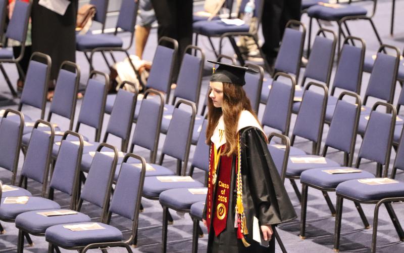 Graduation was held May 20, 2026 in the UNF Arena.