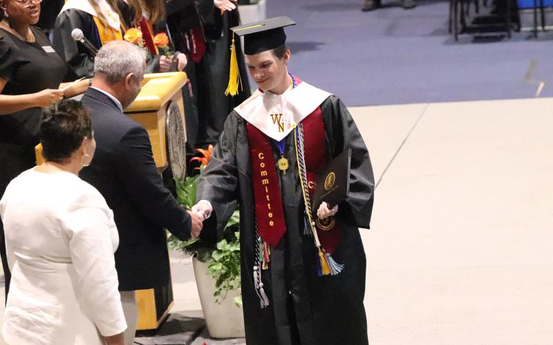 Graduation was held May 20, 2026 in the UNF Arena.