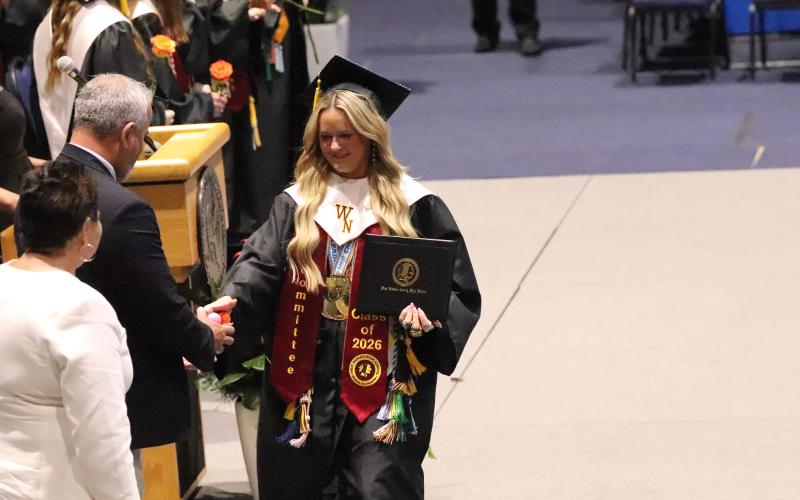Graduation was held May 20, 2026 in the UNF Arena.