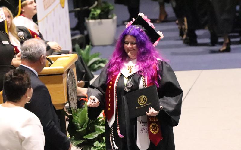 Graduation was held May 20, 2026 in the UNF Arena.