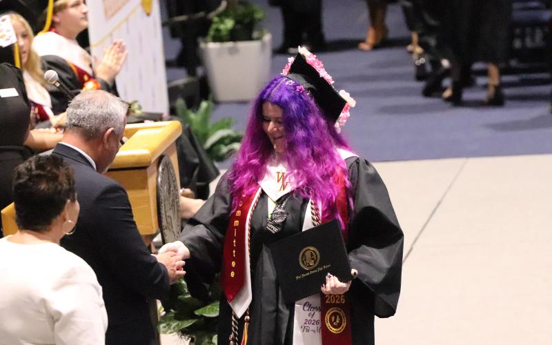 Graduation was held May 20, 2026 in the UNF Arena.