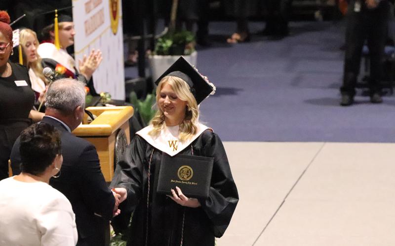 Graduation was held May 20, 2026 in the UNF Arena.