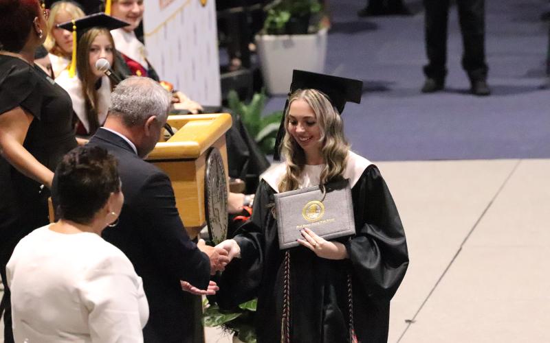 Graduation was held May 20, 2026 in the UNF Arena.
