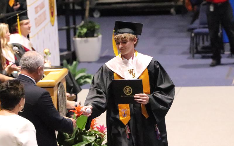 Graduation was held May 20, 2026 in the UNF Arena.