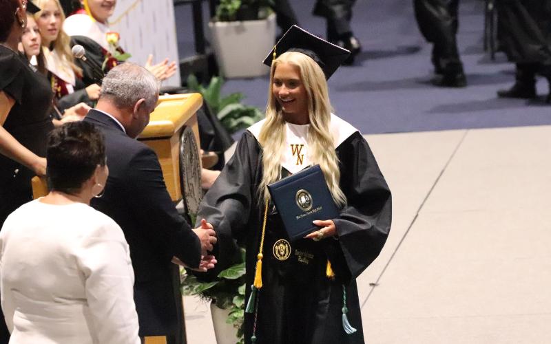 Graduation was held May 20, 2026 in the UNF Arena.