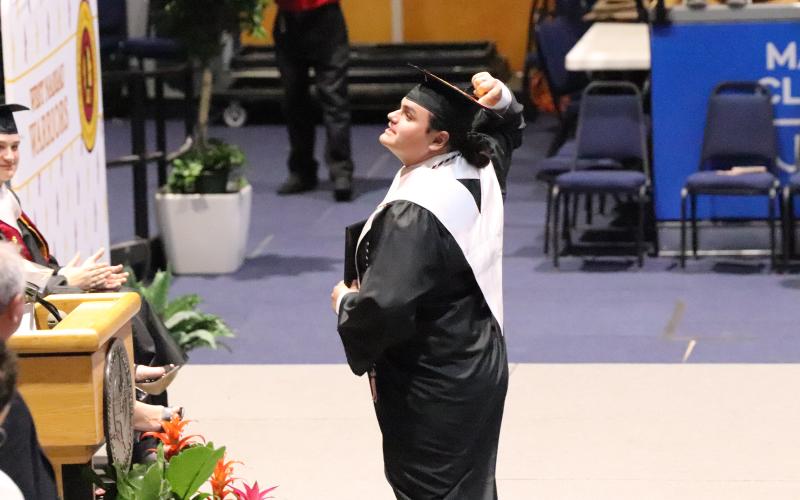 Graduation was held May 20, 2026 in the UNF Arena.