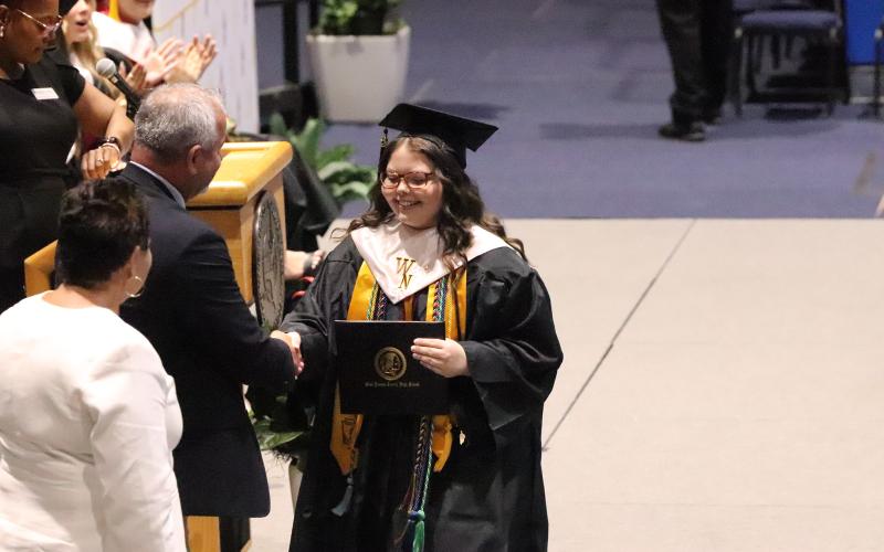 Graduation was held May 20, 2026 in the UNF Arena.