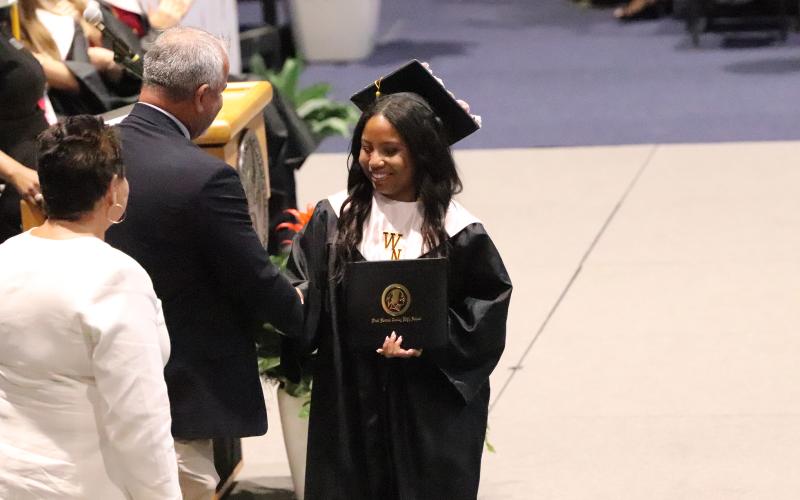 Graduation was held May 20, 2026 in the UNF Arena.