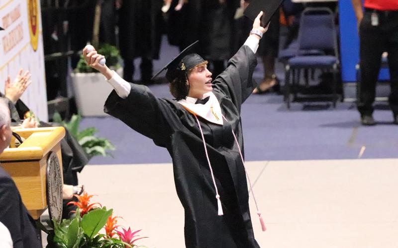 Graduation was held May 20, 2026 in the UNF Arena.