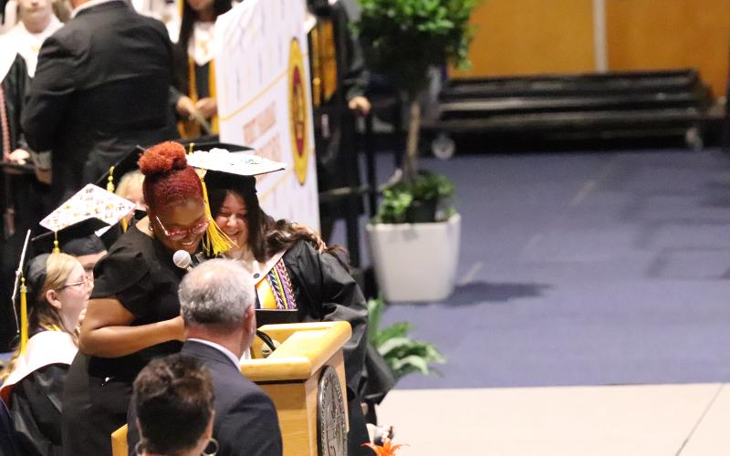 Graduation was held May 20, 2026 in the UNF Arena.