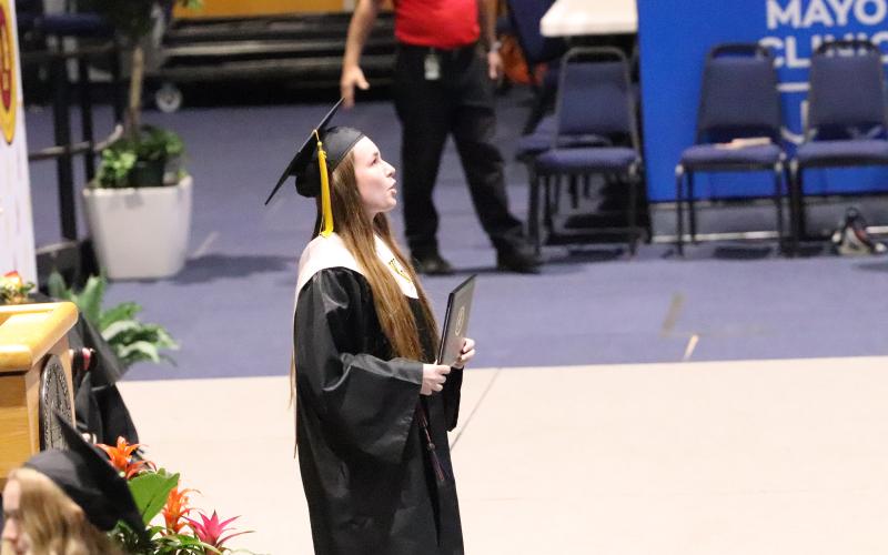 Graduation was held May 20, 2026 in the UNF Arena.