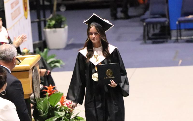 Graduation was held May 20, 2026 in the UNF Arena.