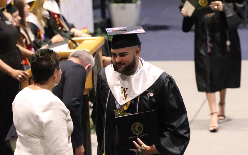 Graduation was held May 20, 2026 in the UNF Arena.