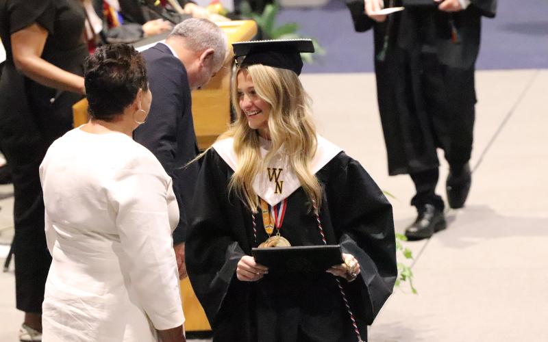 Graduation was held May 20, 2026 in the UNF Arena.