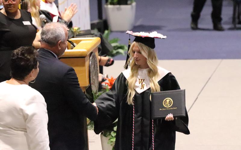 Graduation was held May 20, 2026 in the UNF Arena.