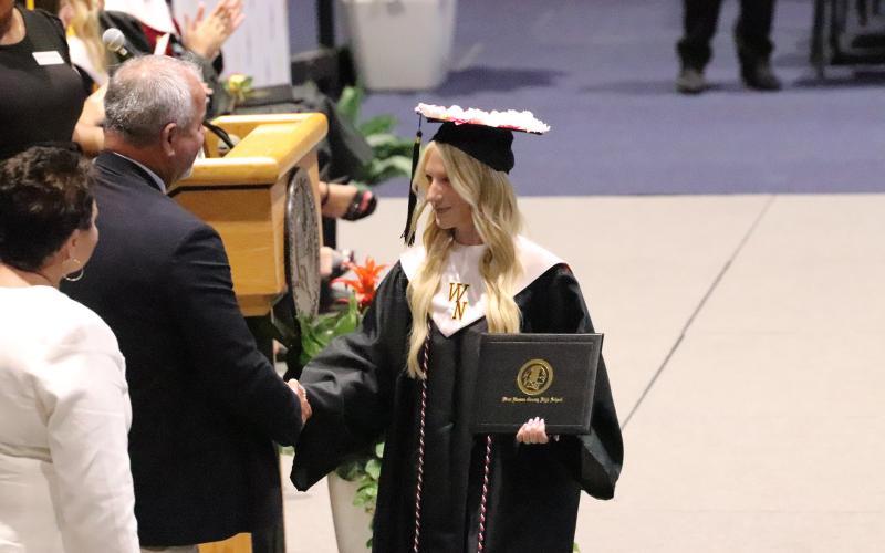 Graduation was held May 20, 2026 in the UNF Arena.