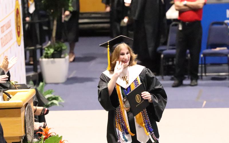 Graduation was held May 20, 2026 in the UNF Arena.