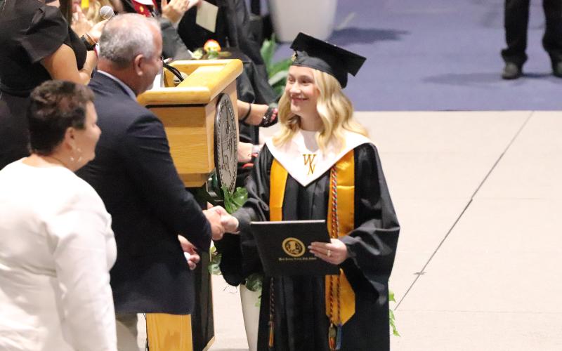 Graduation was held May 20, 2026 in the UNF Arena.