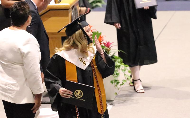 Graduation was held May 20, 2026 in the UNF Arena.