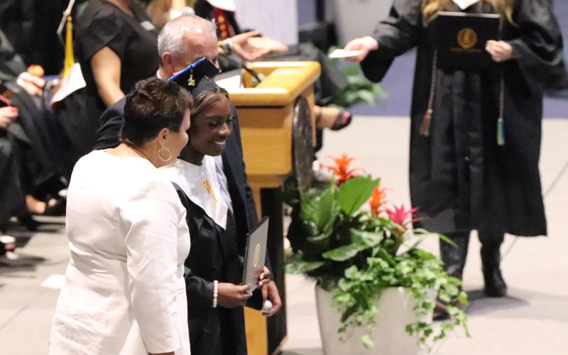 Graduation was held May 20, 2026 in the UNF Arena.