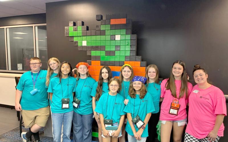 Local 4-H'ers attend the attend the 4-H Intermediate Leadership Conference.