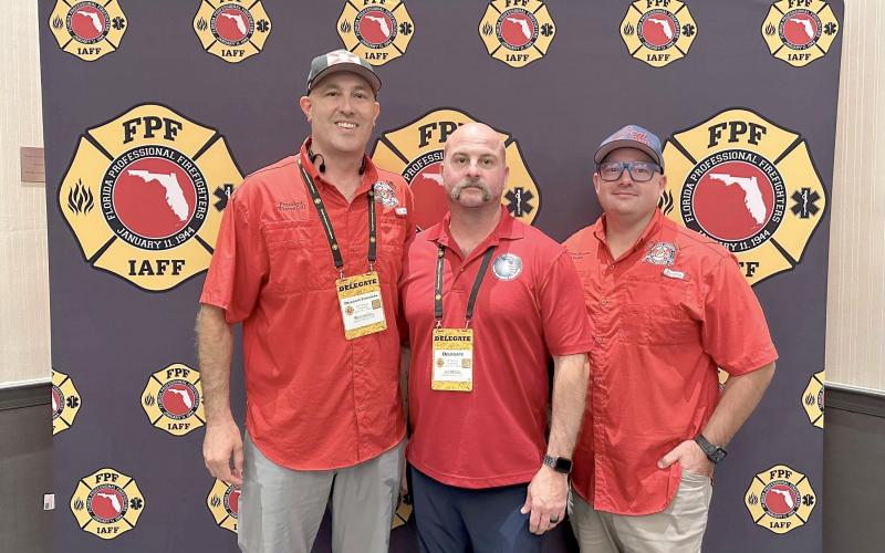 Nassau County Fire Rescue Professionals Local 3101 representatives participated in the 82nd annual Florida Professional Firefighters Convention recently.