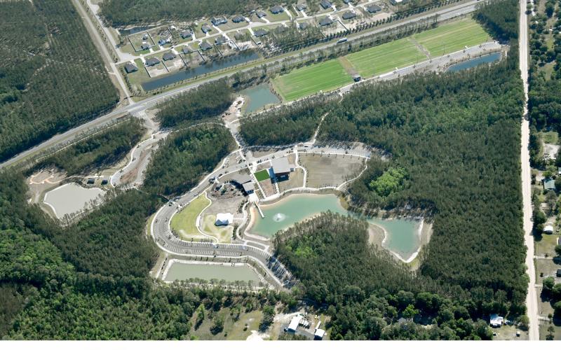 Westside Regional Park features event space, multipurpose fields and more. Photo courtesy of McCall Construction Management