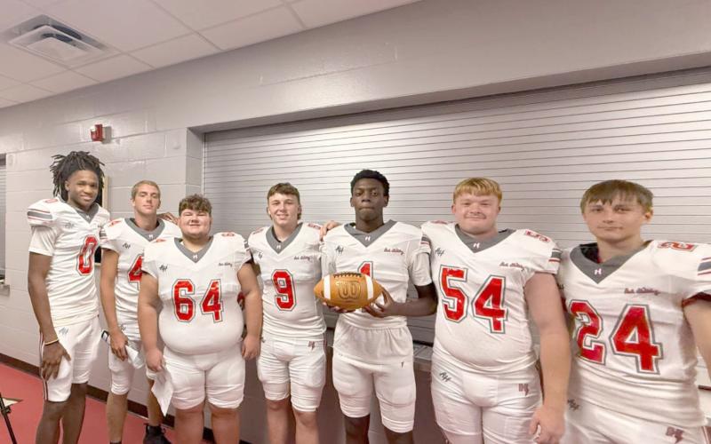 The Hilliard Flashes are prepared for their first game Friday. They will travel to All Saints Academy in Winter Haven. Photo courtesy of Pride of Hilliard Football Club
