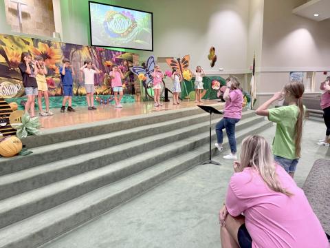 Vacation Bible School season is in full swing. West Church in Hilliard held its VBX Color Reveal June 2-4 and First Baptist Church Hilliard magnified the Word June 1-5. 