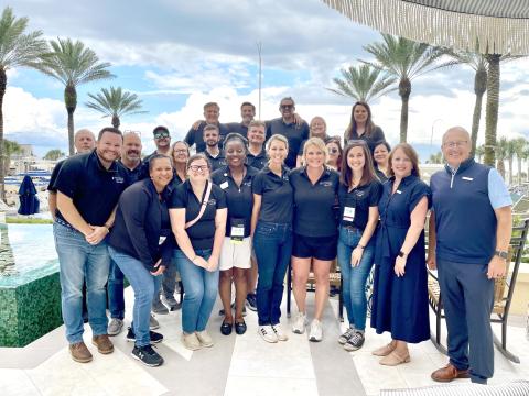 Members of Leadership Nassau Class 24 celebrate their completion of the program. Applications for Class 25 can be obtained by visiting www.NassauCountyFLChamber.com through June 27. Submitted