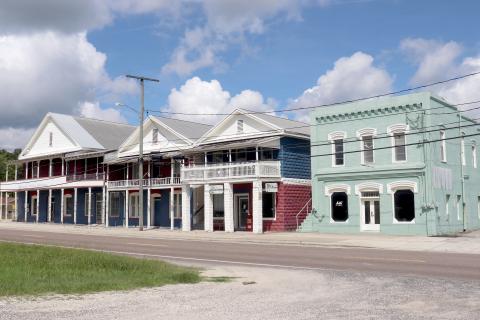The historic buildings on Brandies Avenue in Callahan, recently purchased by Callahan First Baptist Church, will continue to be home to the Nassau County Record and apartment tenants. 