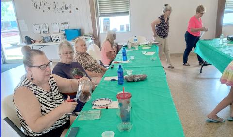 Every Monday from 1-3 p.m., crafters of all skill levels are welcome to join the Crafty Christians as they meet inside the fellowship hall of Callahan Methodist Church. 